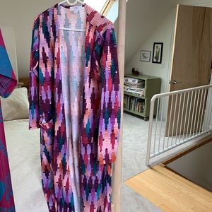 LuLaRoe Sweaters - Lularoe long fall Sarah sweater cover LuLaRoe Sweaters - Lularoe long fall Sarah sweater cover